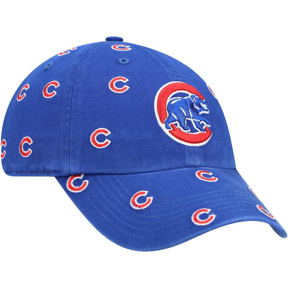 Chicago Cubs Women's Confetti Clean Up Adjustable Hat Royal