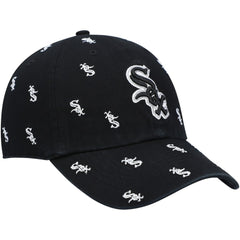 Chicago White Sox Women's Confetti Clean Up Adjustable Hat Black