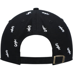 Chicago White Sox Women's Confetti Clean Up Adjustable Hat Black