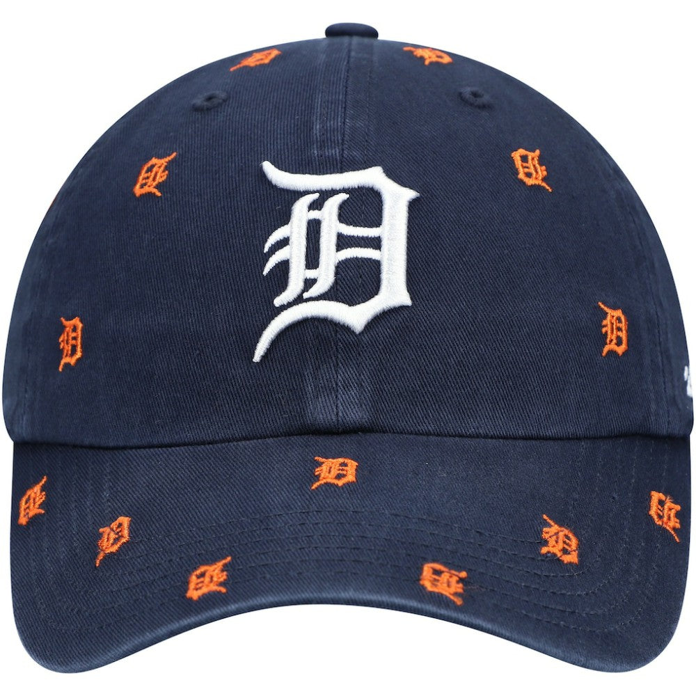 Detroit Tigers Women's Confetti Clean Up Adjustable Hat Navy
