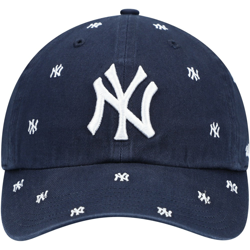 New York Yankees Women's Confetti Clean Up Adjustable Hat Navy