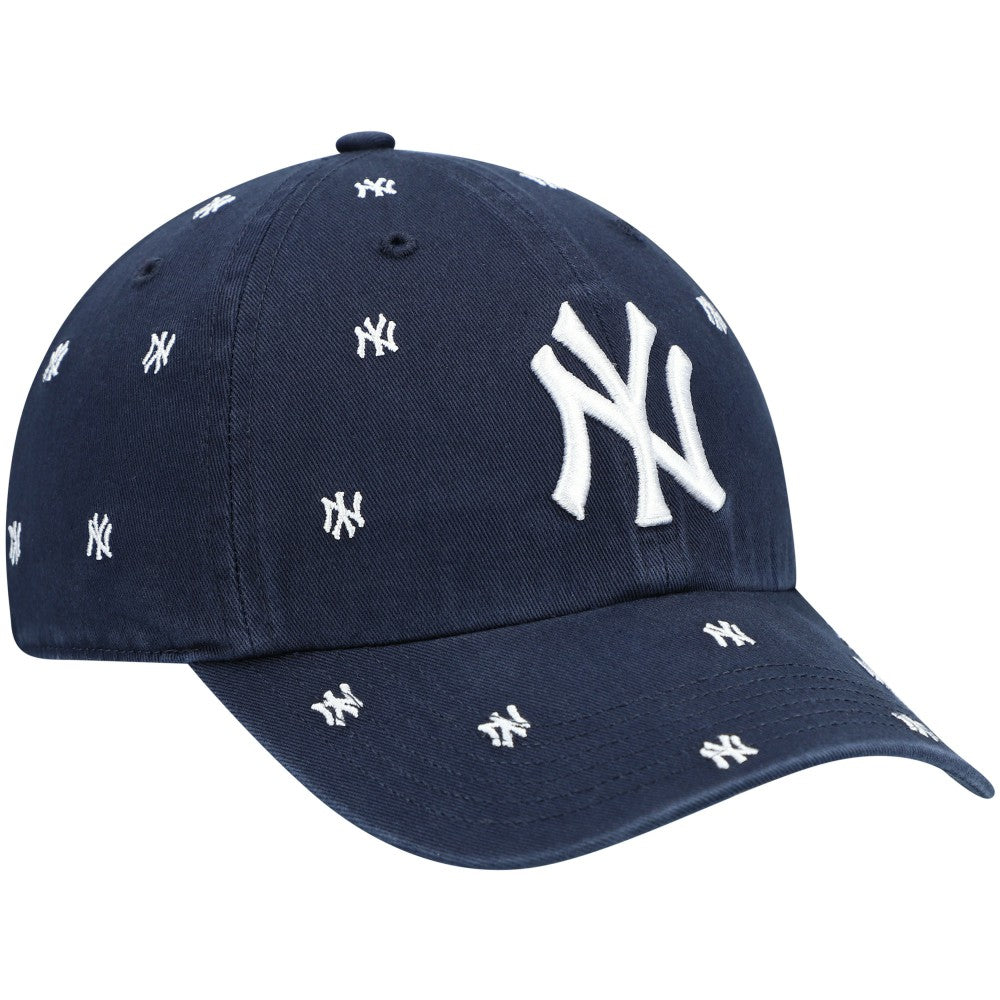 New York Yankees Women's Confetti Clean Up Adjustable Hat Navy