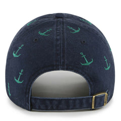 Seattle Mariners Women's Confetti Clean Up Adjustable Hat Navy