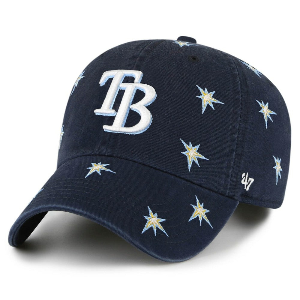 Tampa Bay Rays Women's Confetti Clean Up Adjustable Hat Navy