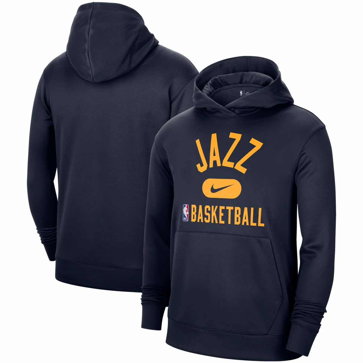 Utah Jazz 2021-2022 Spotlight On Court Performance Practice Pullover Hoodie - Navy online
