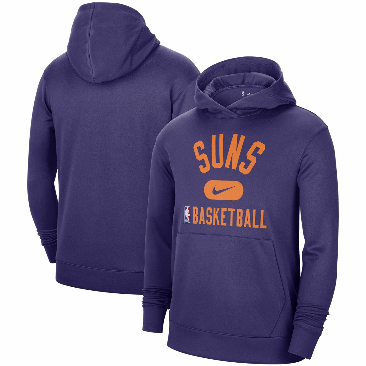 Phoenix Suns 2021-2022 Spotlight On Court Performance Practice Pullover Hoodie - Purple sale