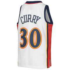 Stephen Curry Golden State Warriors Youth 2009-10 Hardwood Classics Swingman Jersey sale - White on sale