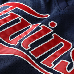 David Ortiz Minnesota Twins 2002 Cooperstown Collection Mesh Batting Practice Jersey Navy