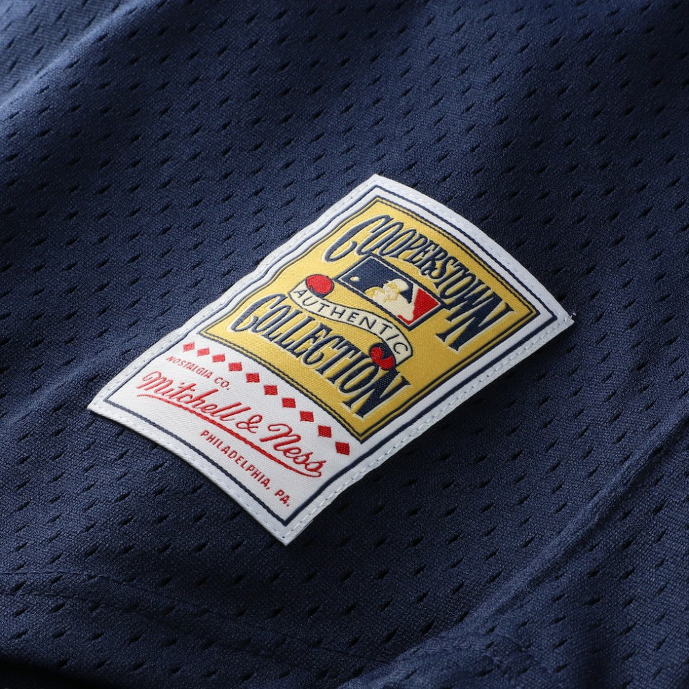 David Ortiz Minnesota Twins 2002 Cooperstown Collection Mesh Batting Practice Jersey Navy