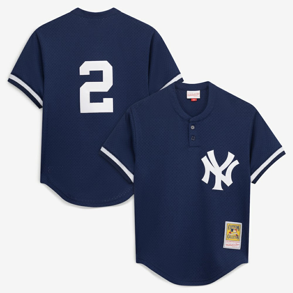 Derek Jeter New York Yankees Authentic Batting Practice Jersey Navy
