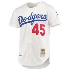 Pedro Martinez Los Angeles Dodgers 1993 Cooperstown Collection Home Authentic Jersey White
