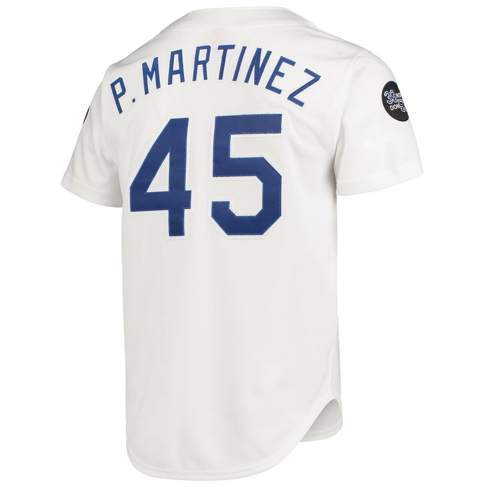 Pedro Martinez Los Angeles Dodgers 1993 Cooperstown Collection Home Authentic Jersey White