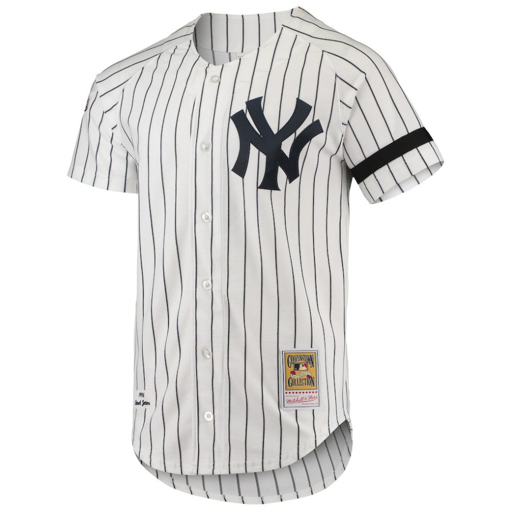 New York Yankees Cooperstown Collection 1996 Authentic Home Jersey White