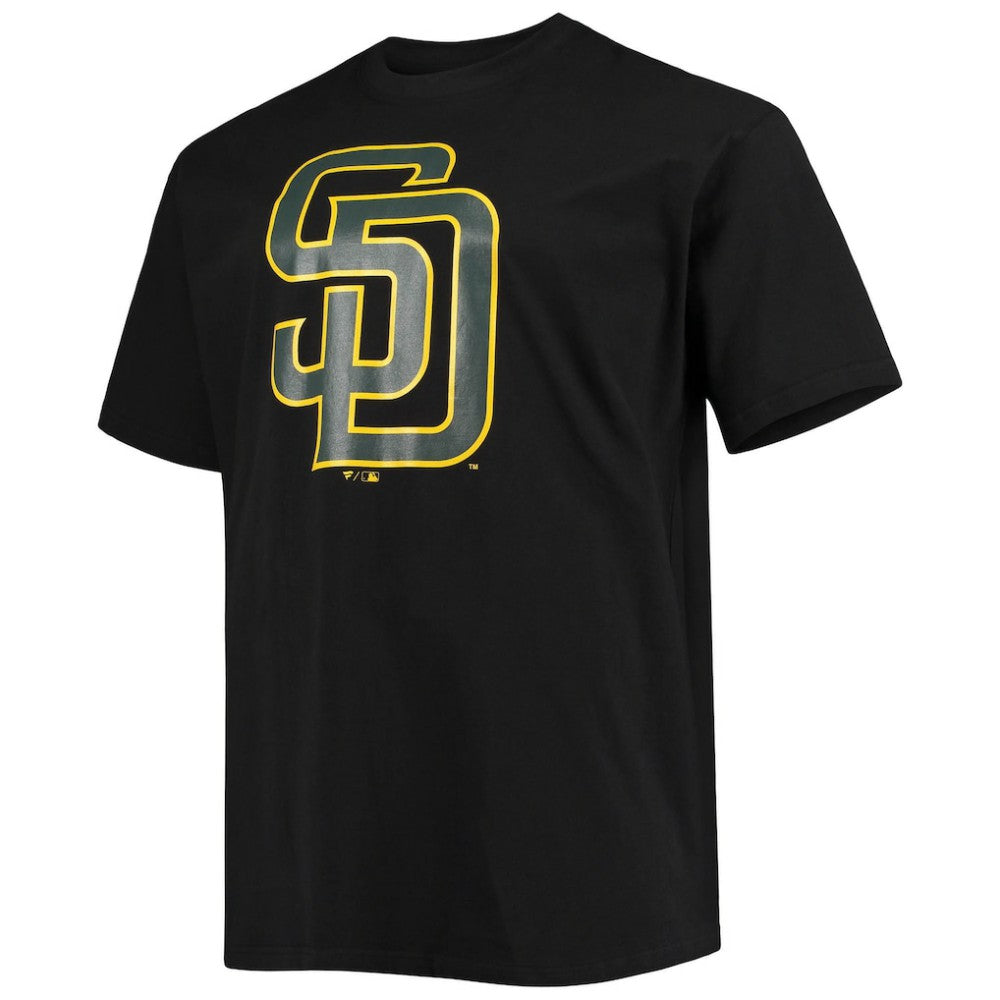 Fernando Tatis Jr. San Diego Padres Big & Tall Wordmark Name & Number T-Shirt Black