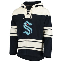 Seattle Kraken '47 Superior Lacer Hoodie - Navy Hoodies