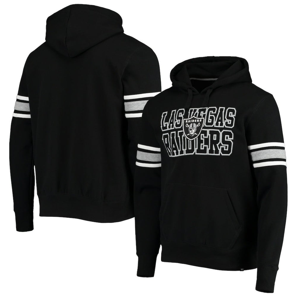 Las Vegas Raiders '47 Double Block Pullover Hoodie - Black for sale
