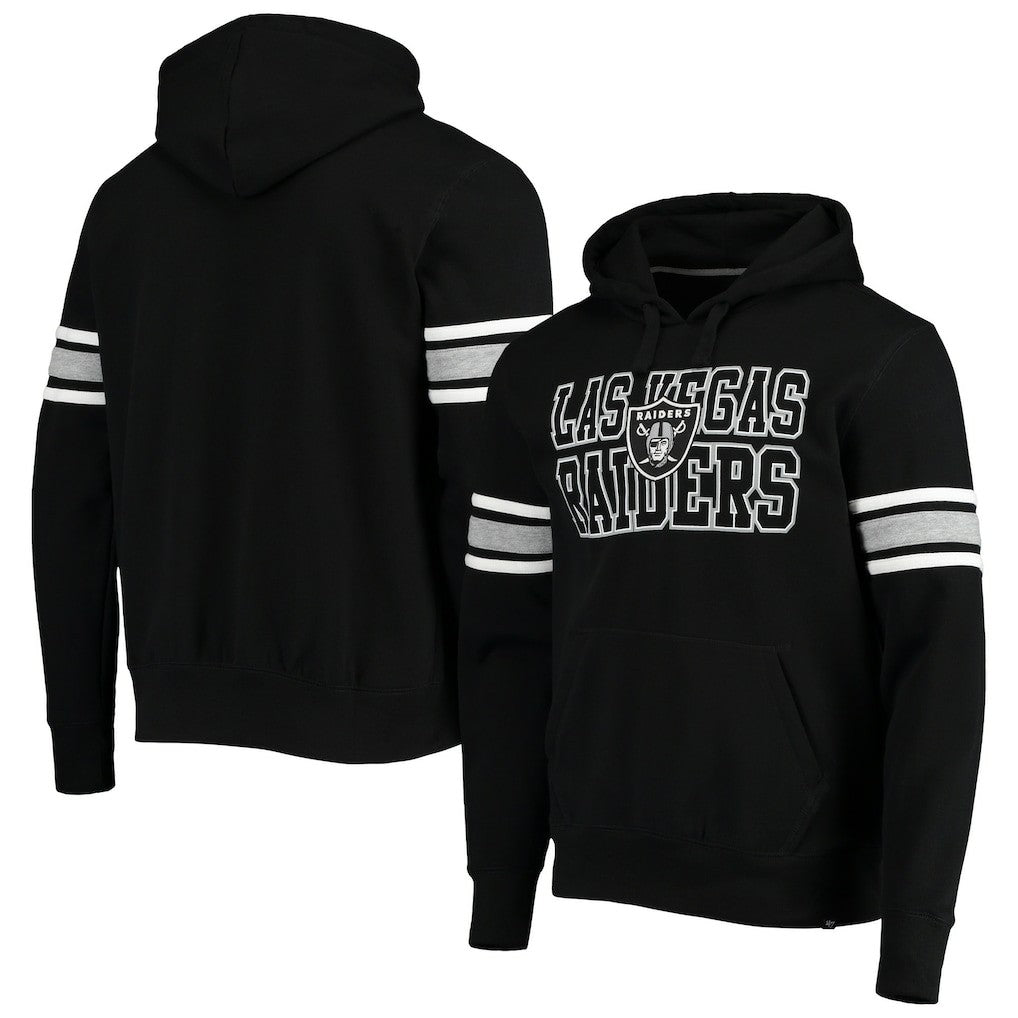 Las Vegas Raiders '47 Double Block Pullover Hoodie - Black for sale