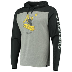 Pittsburgh Steelers '47 Franklin Wooster Throwback Long Sleeve Hoodie T-Shirt - Heathered Gray cheap