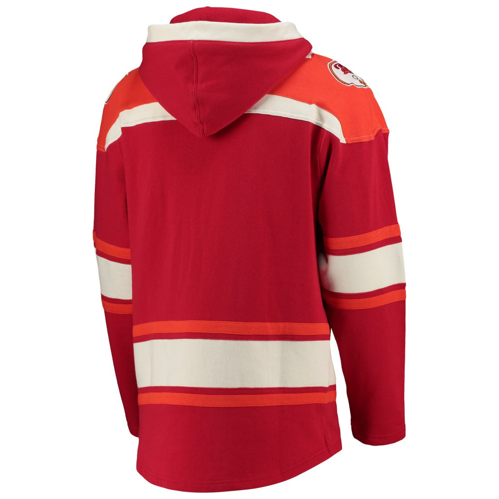 Tampa Bay Buccaneers '47 Throwback Lacer Pullover Hoodie - Red on sale