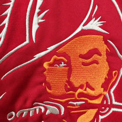 Tampa Bay Buccaneers '47 Throwback Lacer Pullover Hoodie - Red on sale