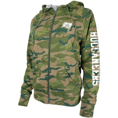 Tampa Bay Buccaneers New Era Women's Raglan Full-Zip Hoodie - Camo online