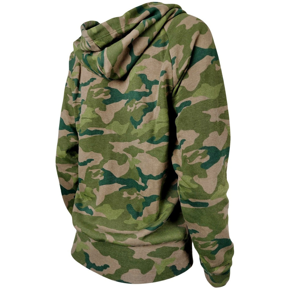 Tampa Bay Buccaneers New Era Women's Raglan Full-Zip Hoodie - Camo online