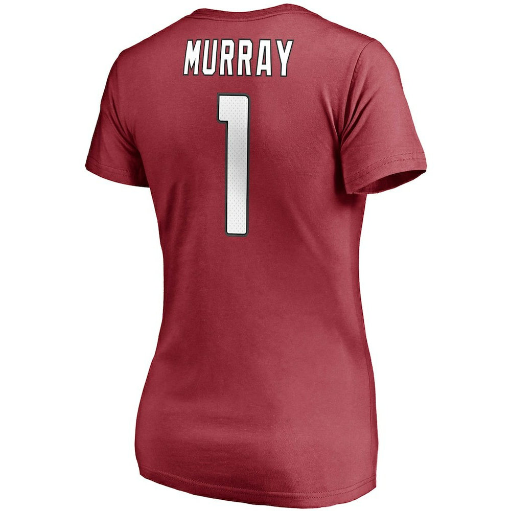 Kyler Murray Arizona Cardinals Women's Player Icon Name & Number V-Neck T-Shirt - Cardinal discount