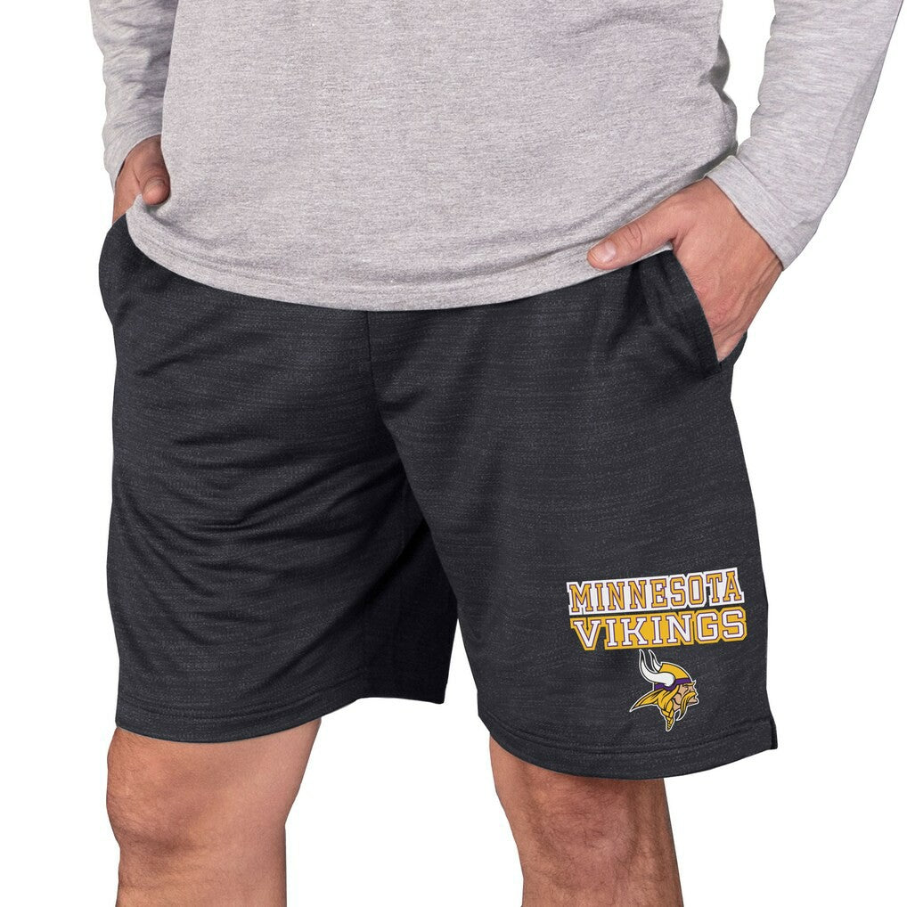 Minnesota Vikings Concepts Sport Bullseye Knit Jam Shorts - Charcoal for sale
