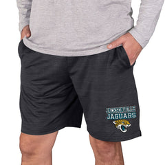 Jacksonville Jaguars Concepts Sport Bullseye Knit Jam Shorts - Charcoal for sale