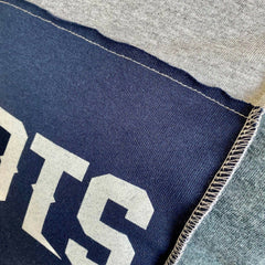 New England Patriots Refried Apparel Sustainable Split T-Shirt - Heather Gray sale