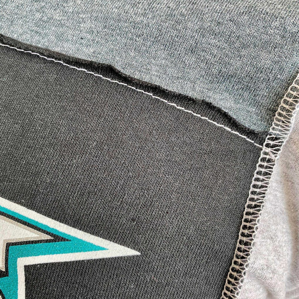 Philadelphia Eagles Refried Apparel Sustainable Split T-Shirt - Heather Charcoal on sale