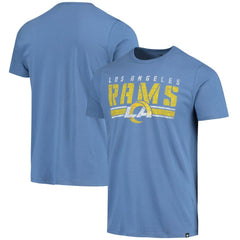Los Angeles Rams '47 Stripe Thru Franklin T-Shirt - Heathered Royal online