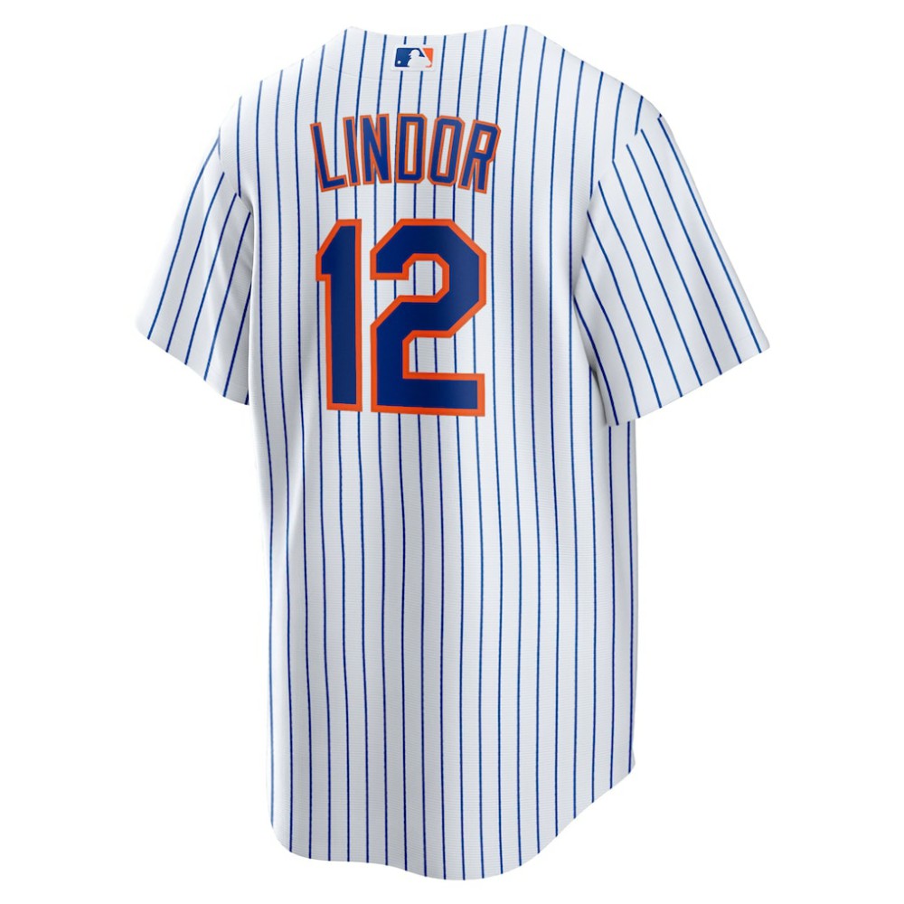 Francisco Lindor New York Mets Home Replica Player Jersey White