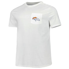Denver Broncos Vineyard Vines Big & Tall Helmet T-Shirt - White for sale
