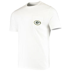 Green Bay Packers Vineyard Vines Big & Tall Helmet T-Shirt - White cheap