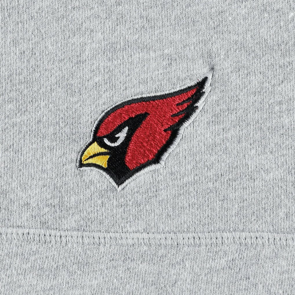 Arizona Cardinals Vineyard Vines Shep Shirt Quarter-Zip Sweatshirt - Heather Gray for sale