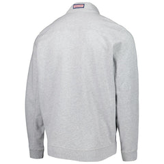 Arizona Cardinals Vineyard Vines Shep Shirt Quarter-Zip Sweatshirt - Heather Gray for sale