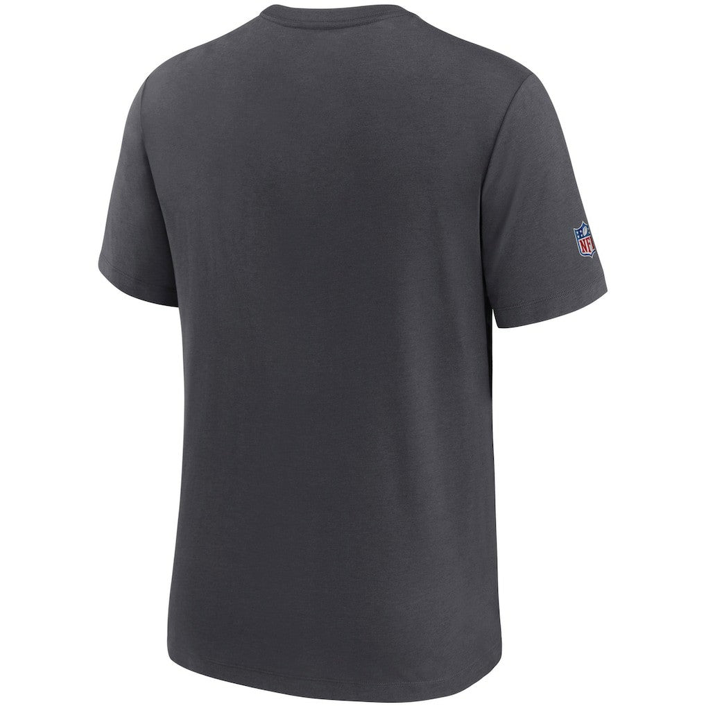 Jacksonville Jaguars NFL Crucial Catch Performance T-Shirt - Charcoal outlet