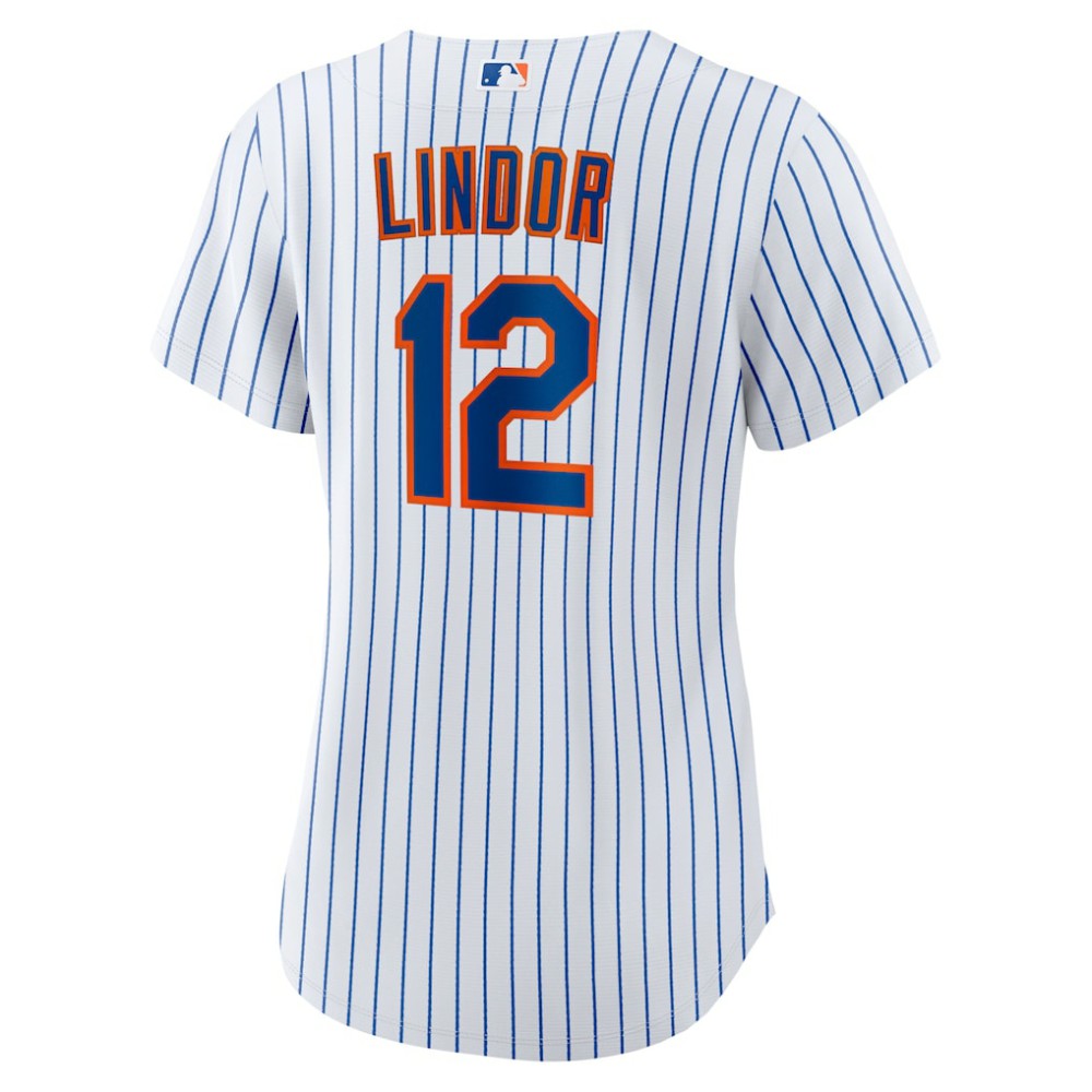 Francisco Lindor New York Mets Women's Home Replica Player Jersey White