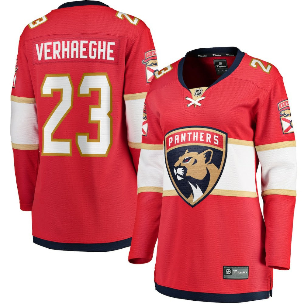 Carter Verhaeghe Florida Panthers Fanatics Women's Home Breakaway Jersey - Red Jerseys