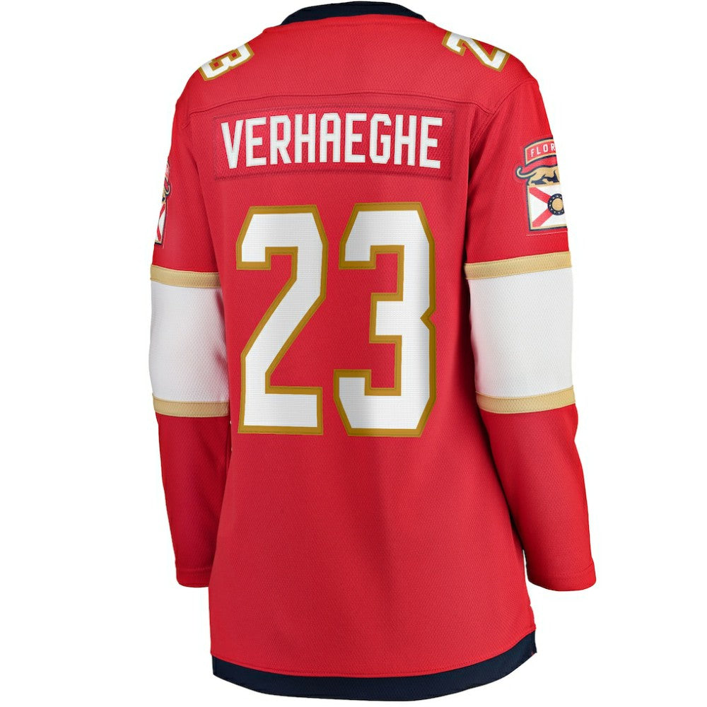 Carter Verhaeghe Florida Panthers Fanatics Women's Home Breakaway Jersey - Red Jerseys
