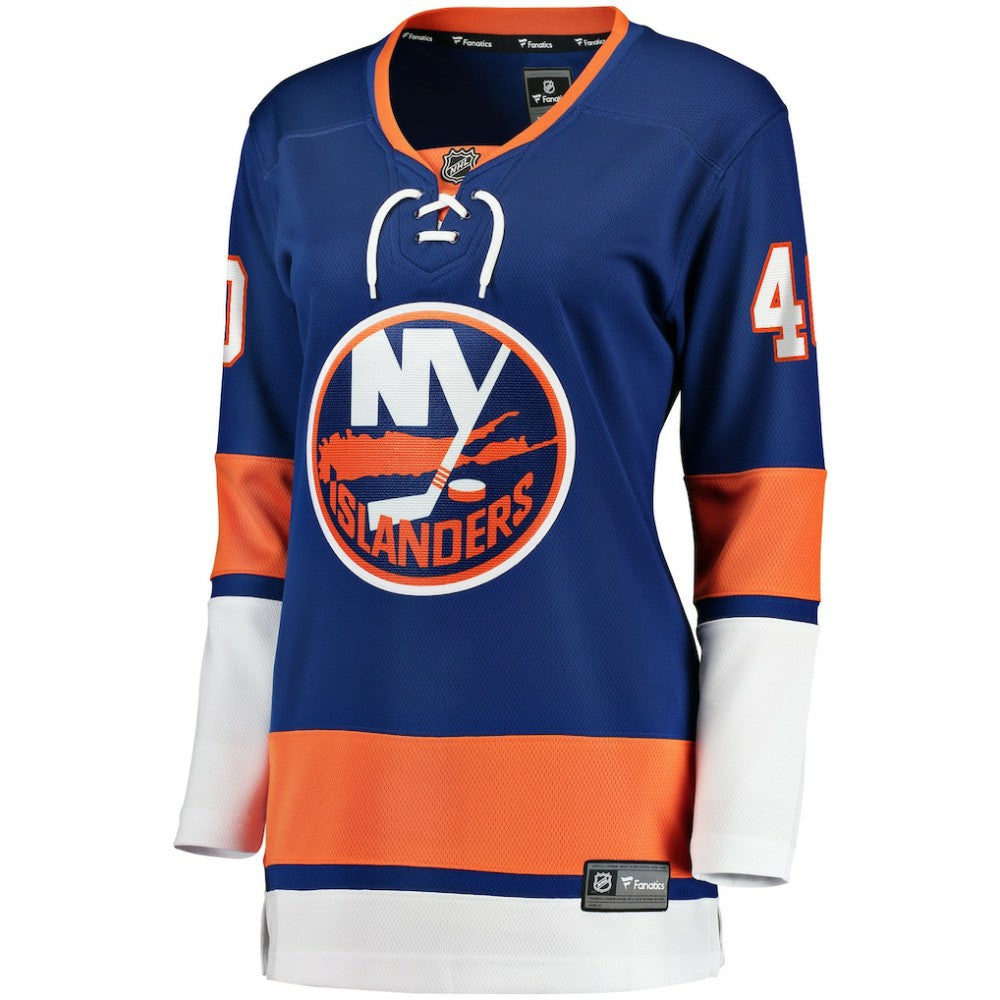 Semyon Varlamov New York Islanders Fanatics Women's Home Breakaway Jersey - Royal Jerseys