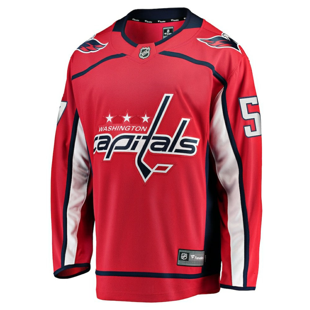 Trevor van Riemsdyk Washington Capitals Fanatics Home Breakaway Jersey - Red Jerseys