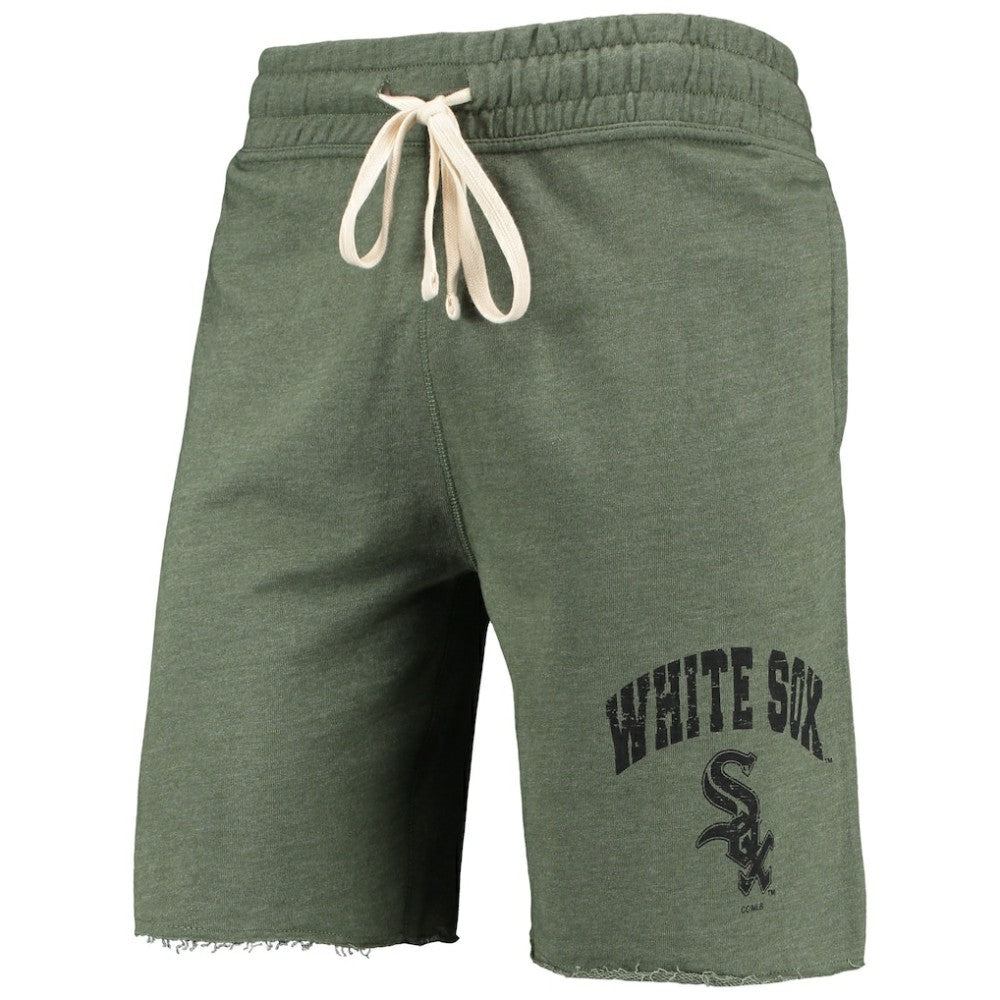 Chicago White Sox Concepts Sport Mainstream Tri-Blend Shorts Heathered Olive