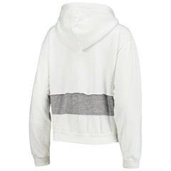 Miami Dolphins Refried Apparel Women's Sustainable Crop Dolman Pullover Hoodie - White online
