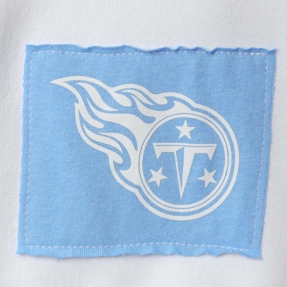 Tennessee Titans Refried Apparel Women's Sustainable Crop Dolman Pullover Hoodie - White online