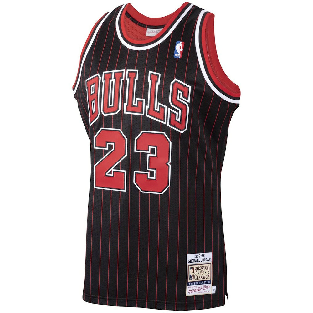 Michael Jordan Chicago Bulls 1995/96 Hardwood Classics Authentic Jersey sale - Black online