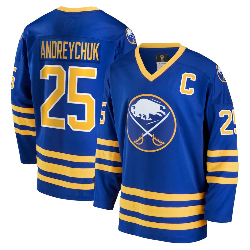 Dave Andreychuk Buffalo Sabres Fanatics Breakaway Retired Player Jersey - Royal Jerseys