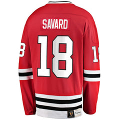 Denis Savard Chicago Blackhawks Fanatics Premier Breakaway Retired Player Jersey - Red Jerseys