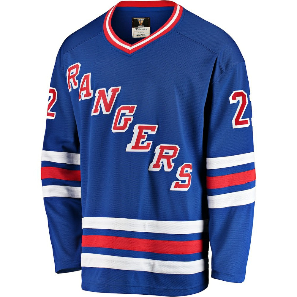 Mike Gartner New York Rangers Fanatics Premier Breakaway Retired Player Jersey - Blue Jerseys